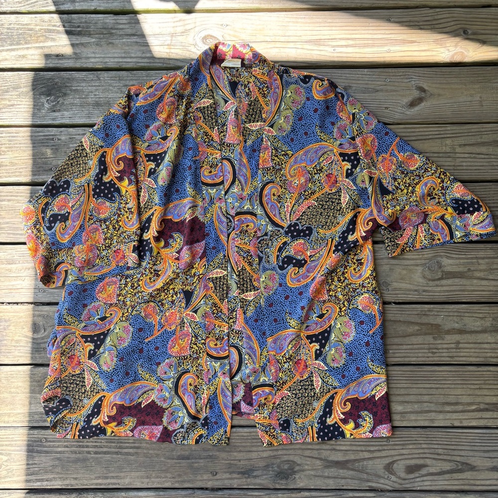 VTG ‘80s Lizbeth Boho Open Front Kimono